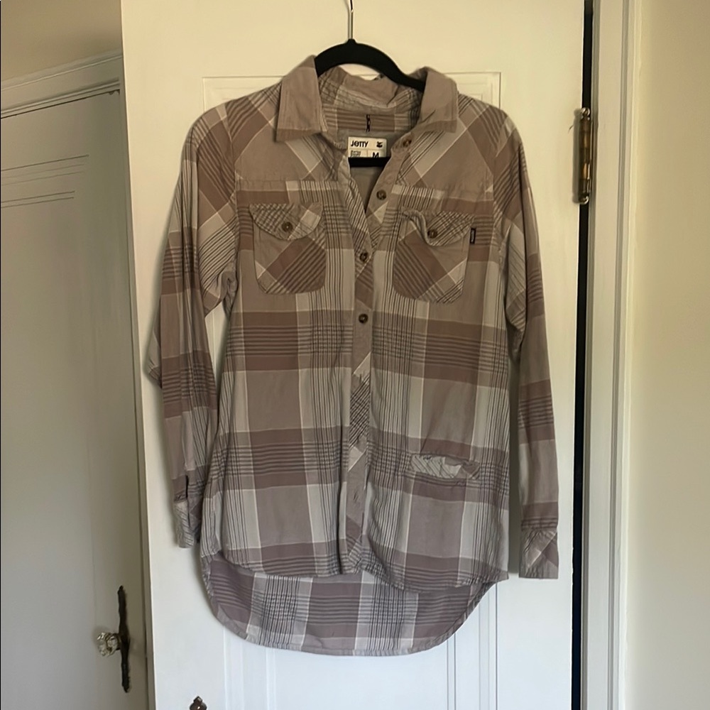 Women's Plaid Button Down Shirt